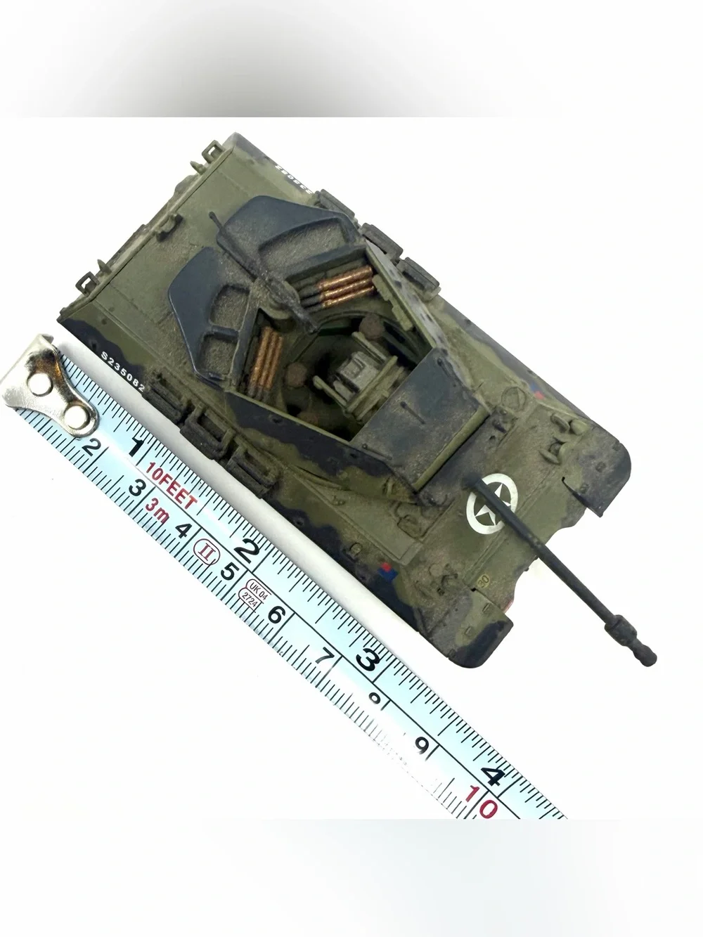 Amercom M10 Achilles IIC 1944 British Tank Destroyer 1/72 Diecast Model Used